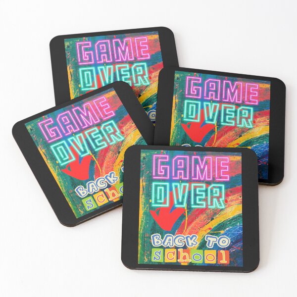 Item preview, game over back to school designed and sold by Fozy-Shop-Tees.