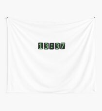 L33t'o'clock - 1337 Wall Tapestry