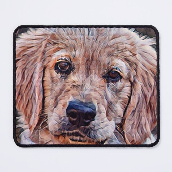 Item preview, A watercolour golden retriever art design. Watercolour lab designed and sold by Doggymadness.