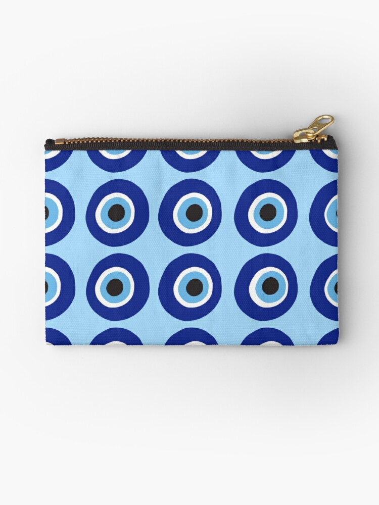 Preppy School Supplies, Preppy, Blue, Preppy Blue, Hearts, Aesthetic,  Preppy Aesthetic Zipper Pouch for Sale by 1StickerShop