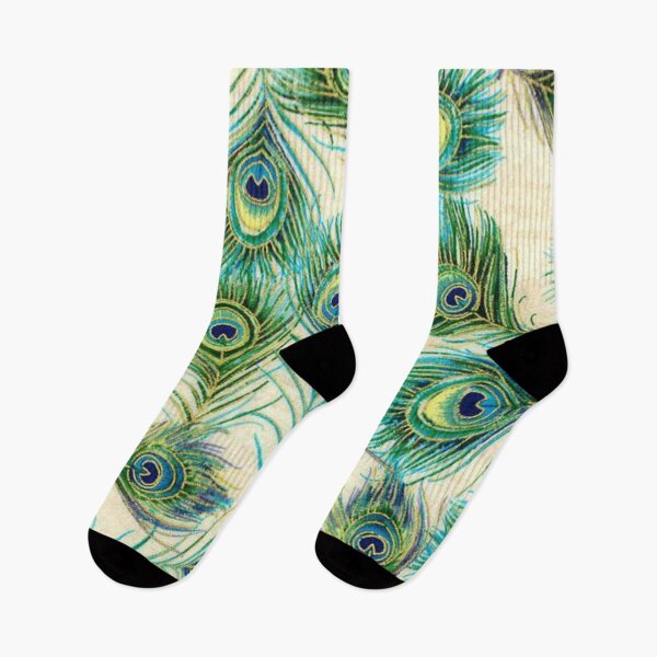 Item preview, Turquoise and Gold Peacock , beautiful and abstract and vintage Pattern Graphic decoration ,gift for mummy. designed and sold by THASSON.
