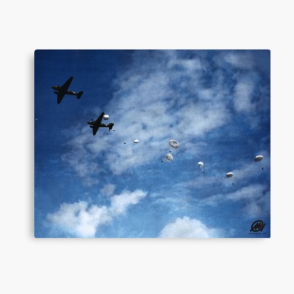 Item preview, 101st Airborne practice jump - Holland, WWII designed and sold by Marina Amaral.