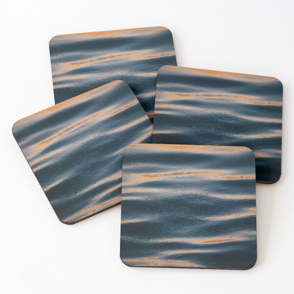 Item preview, Blue Orange Waves designed and sold by RetroNeon.