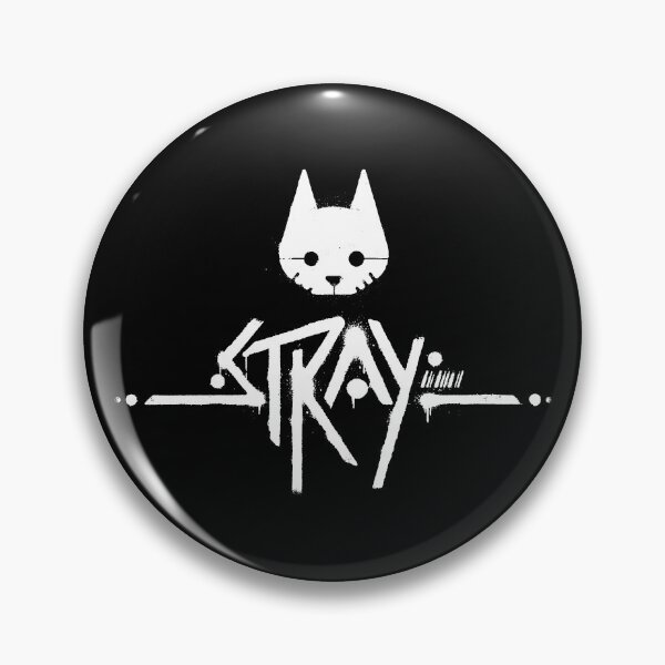 Item preview, Stray™ - Cat Logo [White] designed and sold by SWISH-Design.