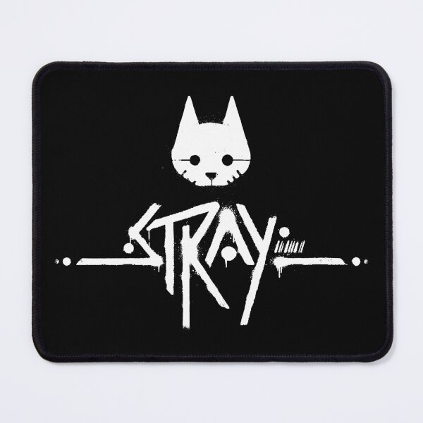 Item preview, Stray™ - Cat Logo [White] designed and sold by SWISH-Design.