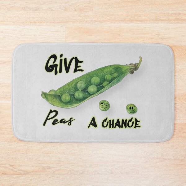 Item preview, Give peas a chance | peace quote designed and sold by NathBros.