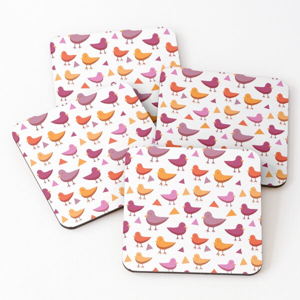 Item preview, Subtle Lesbian Bird and Shapes Pattern designed and sold by nemmywemmy.