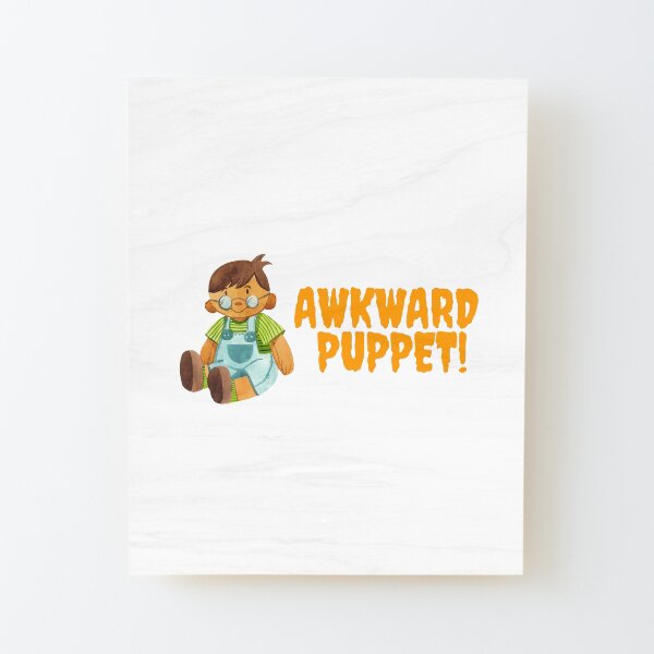 Awkward Look Monkey Puppet Poster Print -  Singapore