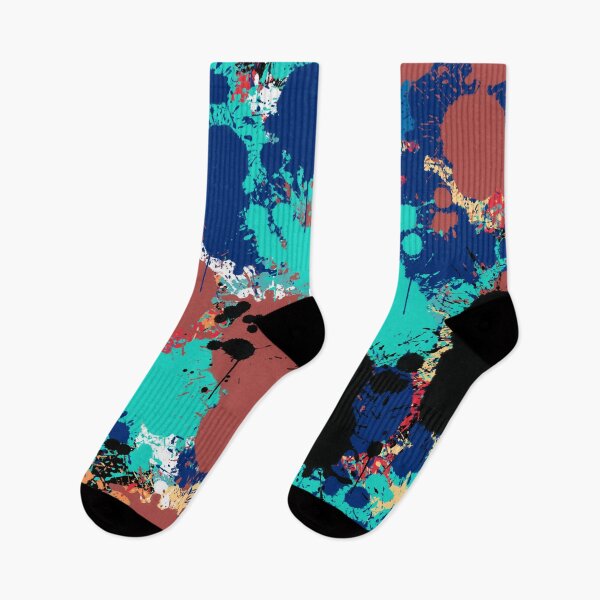 Item preview, Vibrant abstract spray paint splatter designed and sold by TipTopTapo.