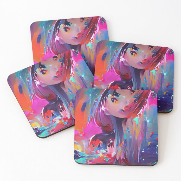 Item preview, Anime Vibrant Girl  designed and sold by Blakleyshop.