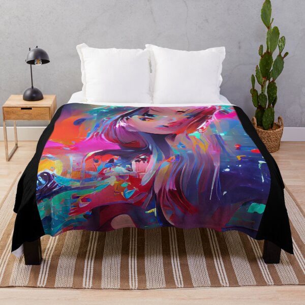 Item preview, Anime Vibrant Girl  designed and sold by Blakleyshop.