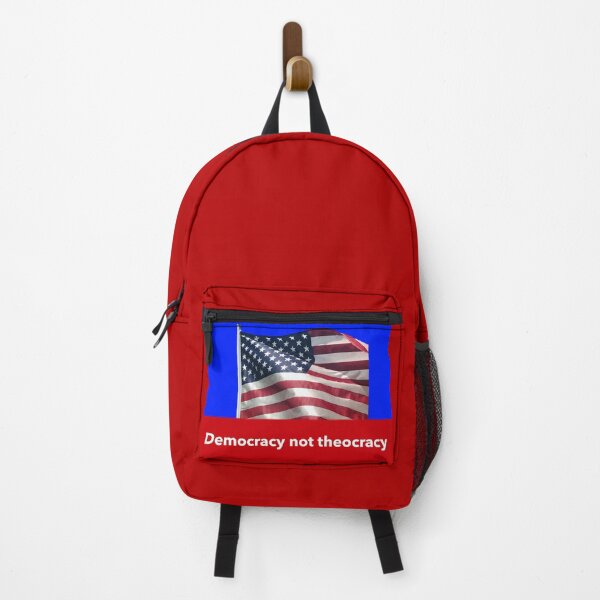Item preview, Democracy not theocracy designed and sold by Rachel the Artist .