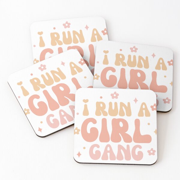 Item preview, I run a girl gang - funny saying art designed and sold by KereetsaOne.