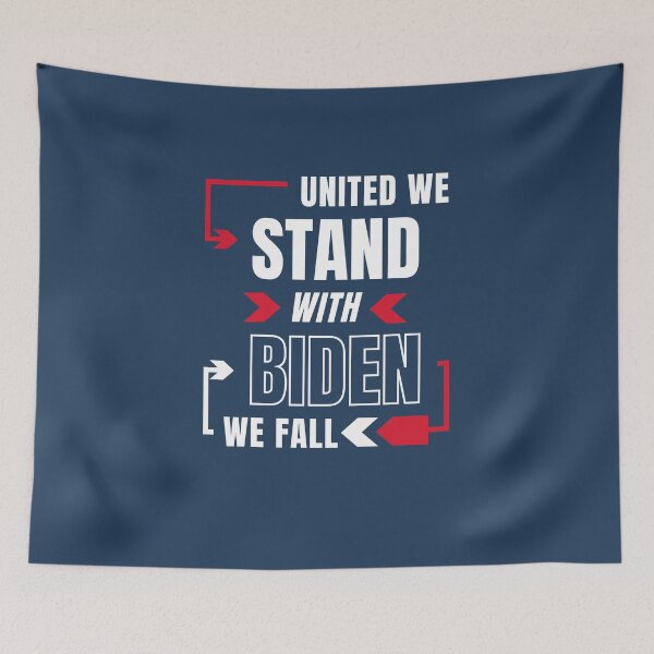 Item preview, United we stand with Biden we fall  designed and sold by DesignsbyMona.