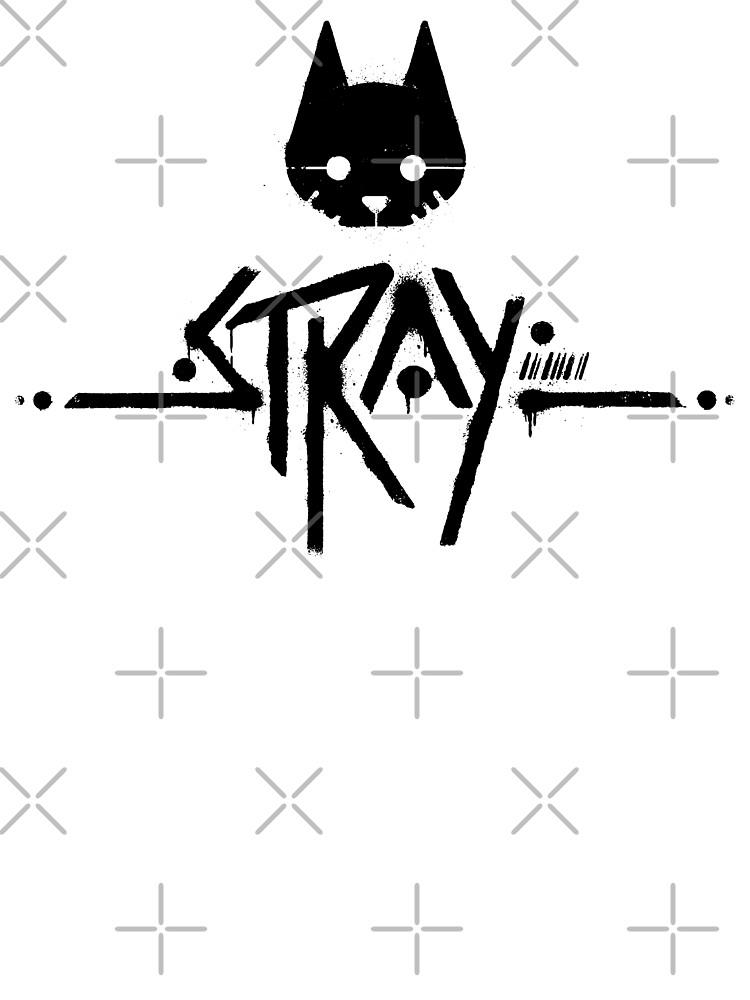 Stray™ - Cat Graffiti Icon [White] Tapestry for Sale by SWISH-Design