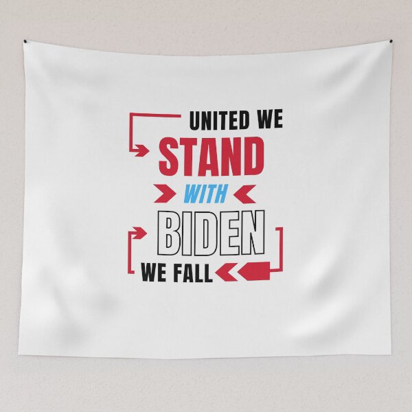 Item preview, United we stand with Biden we fall  designed and sold by DesignsbyMona.