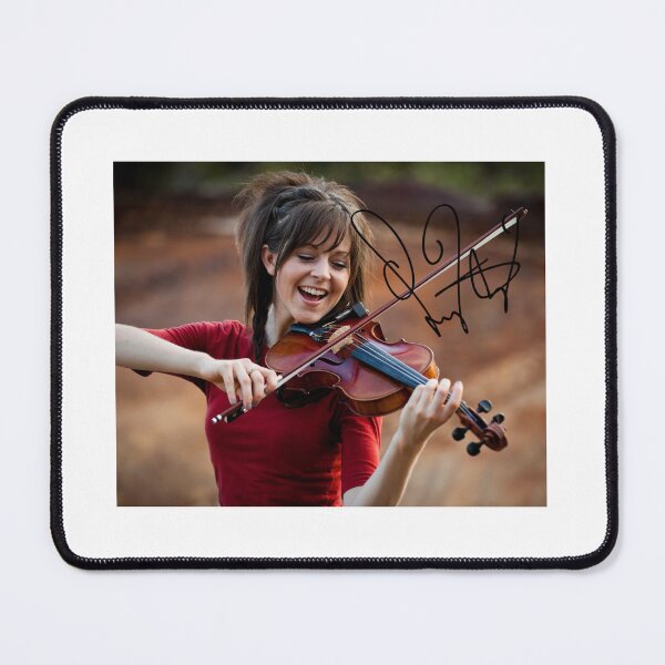 Item preview, Lindsey Sterling Autograph Reprint designed and sold by CELEBtographer.