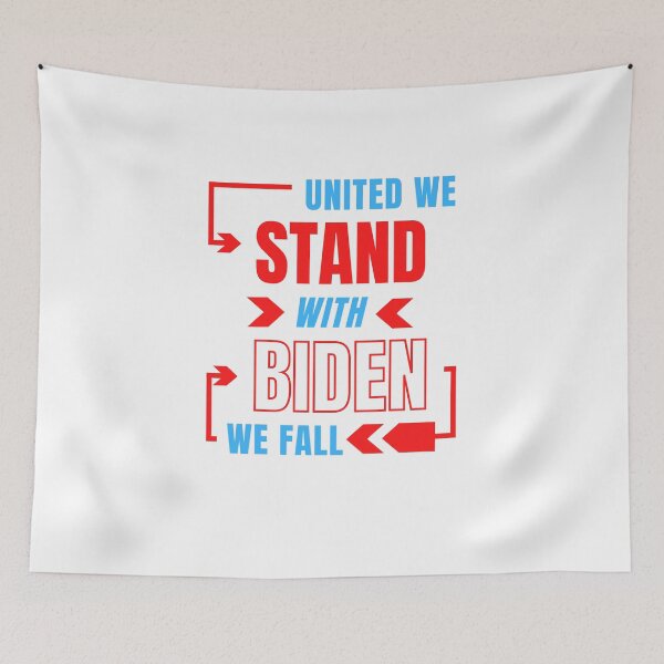 Item preview, United we stand with Biden we fall  designed and sold by DesignsbyMona.