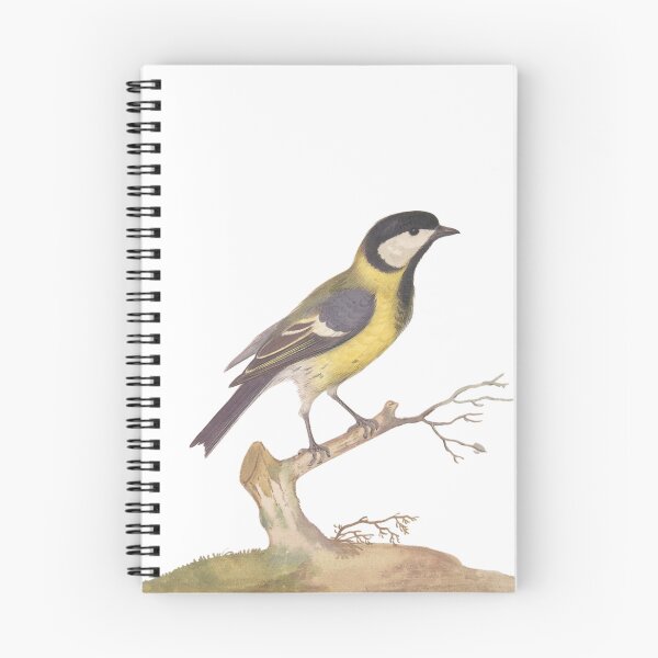 Item preview, Great Titmouse Bird with White Background designed and sold by FlippinTurtles.