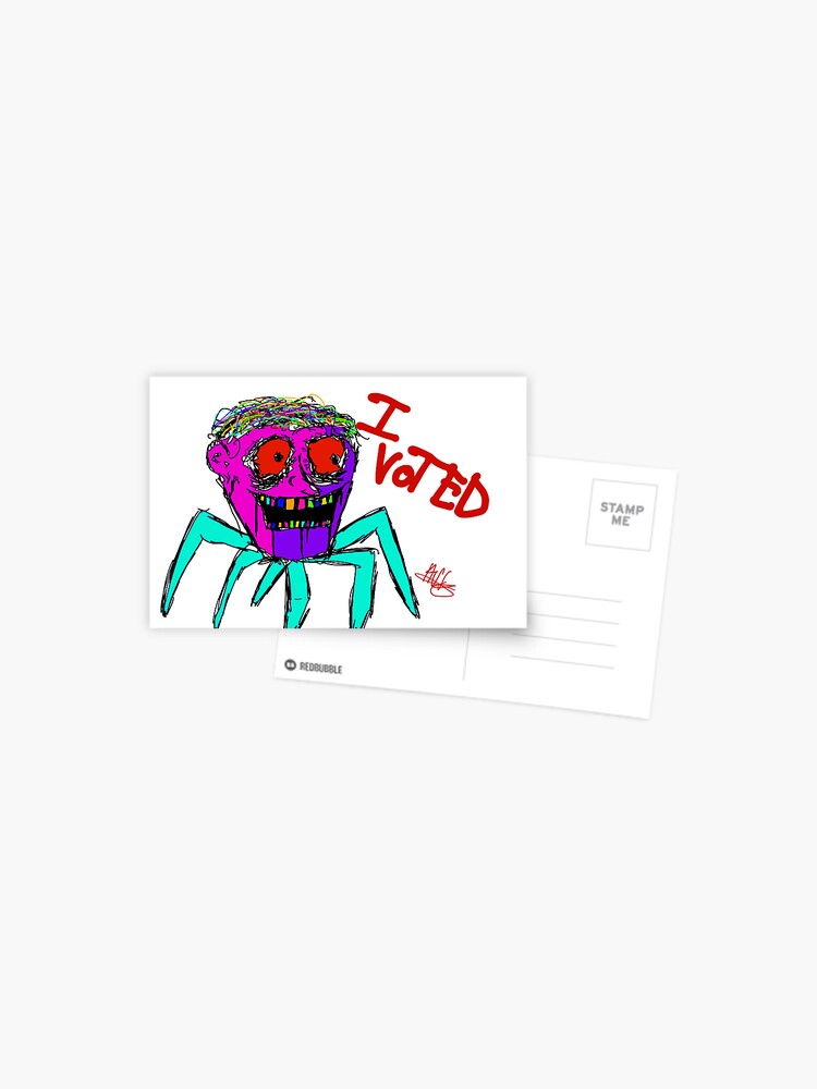 Thumbnail 1 of 2, Postcard, I Voted designed and sold by HudsonRowan.