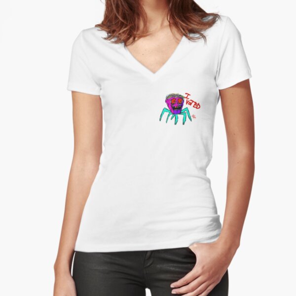 Fitted V-Neck T-Shirt