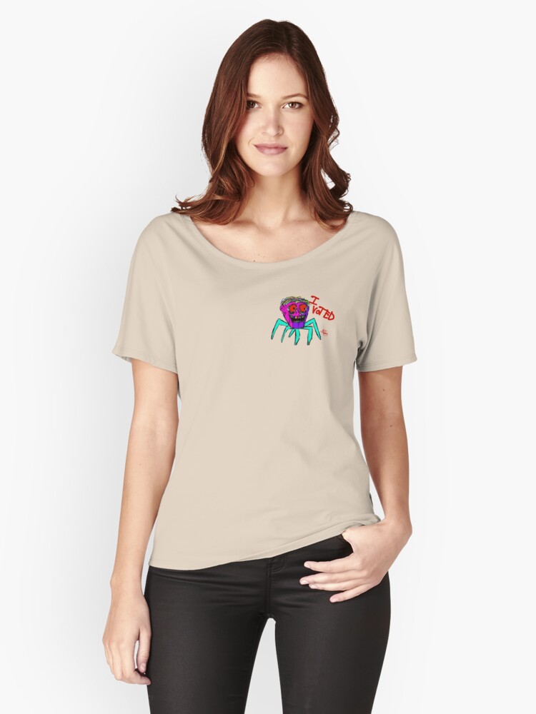 Thumbnail 1 of 3, Relaxed Fit T-Shirt, I Voted  designed and sold by HudsonRowan.