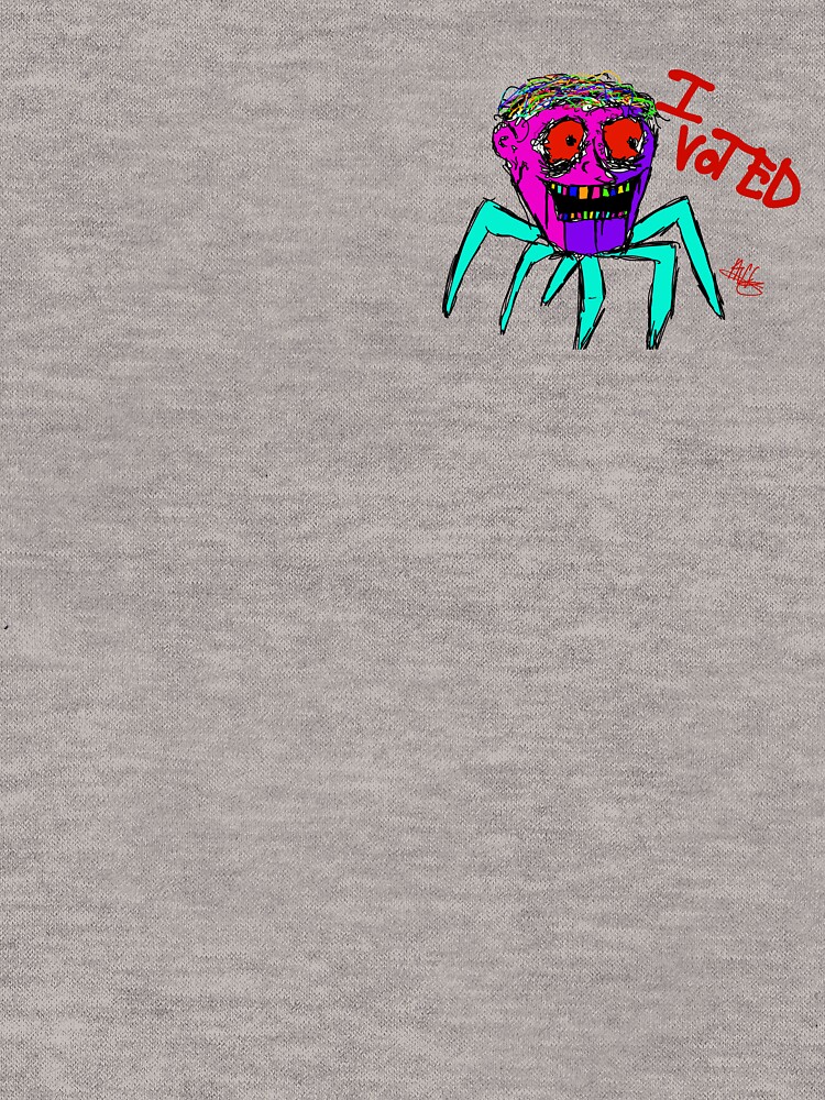 Thumbnail 5 of 5, Lightweight Hoodie, I Voted designed and sold by HudsonRowan.