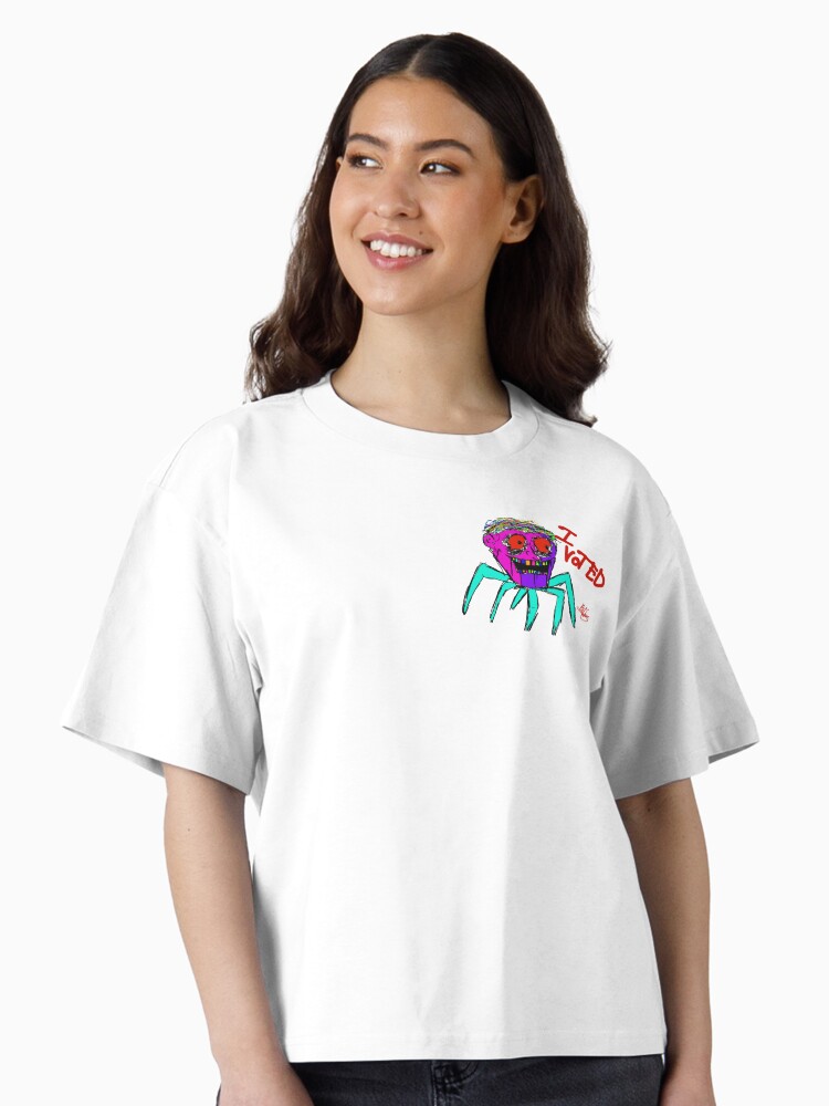 Thumbnail 1 of 4, Boxy T-Shirt, I Voted designed and sold by HudsonRowan.