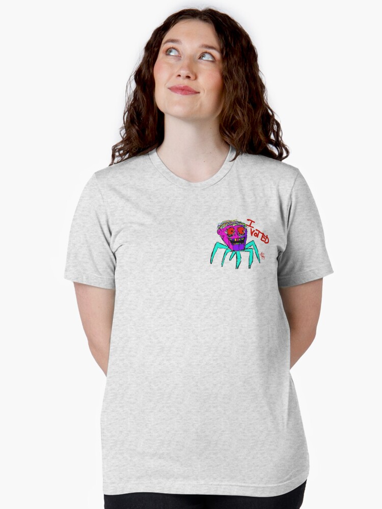 Thumbnail 2 of 7, Tri-blend T-Shirt, I Voted designed and sold by HudsonRowan.