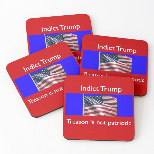 Item preview, Indict Trump patriotic design  designed and sold by Rachel the Artist .