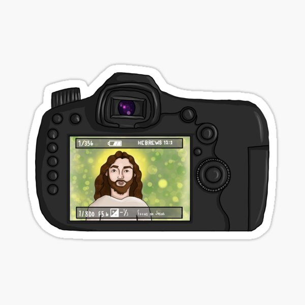 Focus on Jesus  Sticker