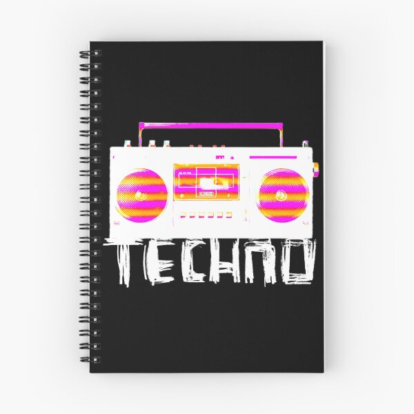 Item preview, Music Vintage Techno Stereo for Techno DJ designed and sold by badlydrawnbabe.