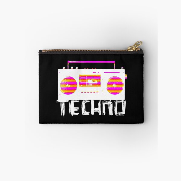 Item preview, Music Vintage Techno Stereo for Techno DJ designed and sold by badlydrawnbabe.