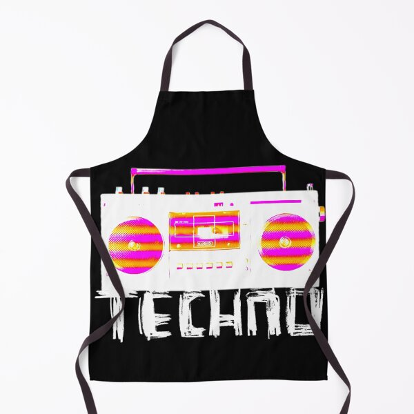 Item preview, Music Vintage Techno Stereo for Techno DJ designed and sold by badlydrawnbabe.