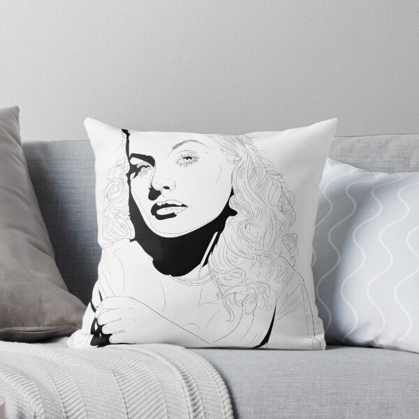 Item preview, 1940s Actress Barbara Payton Coloring Book Page designed and sold by AlienPharaoh.