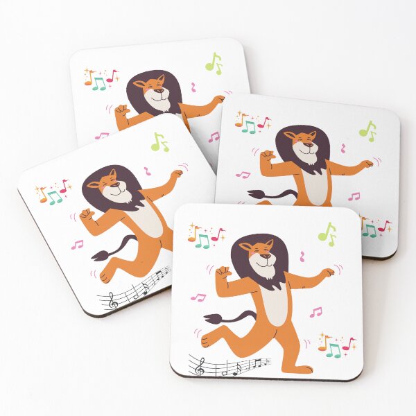 Item preview, a lion enjoys music designed and sold by Haske ⭐⭐⭐⭐⭐.