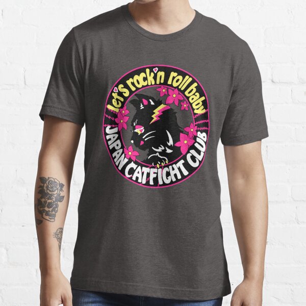 "Yakuza Japan Catfight Club" Tshirt for Sale by riomccarthy