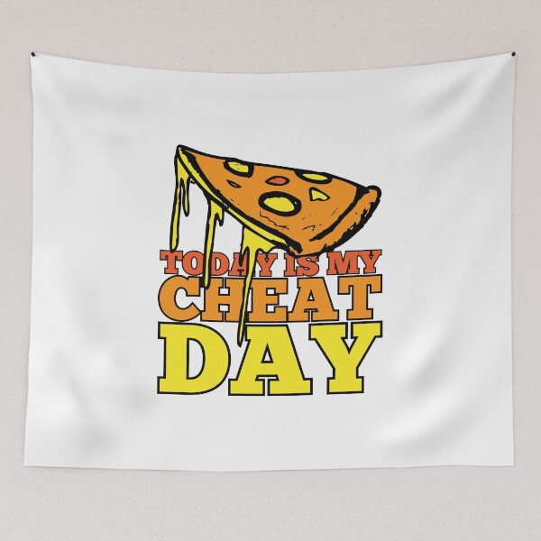 Item preview, PIZZA CHEAT DAY designed and sold by DRgrfx.