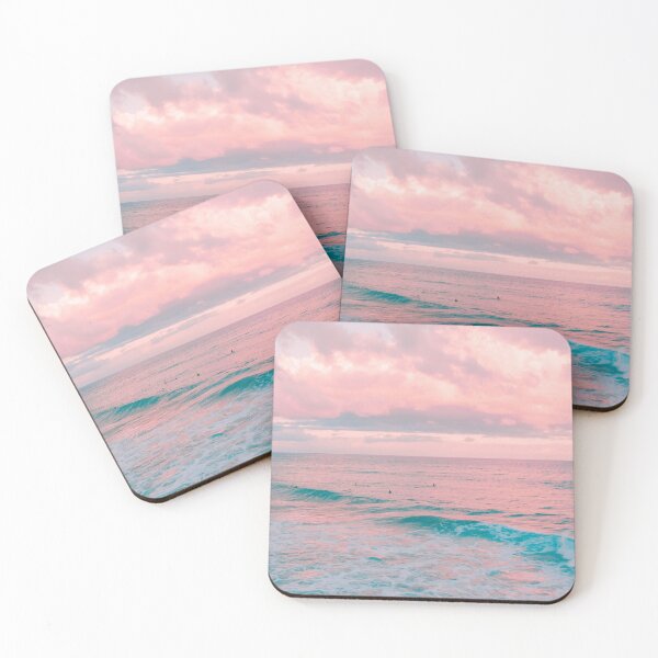 Item preview, Pink Cotton Candy Ocean Sunset designed and sold by newburyboutique.