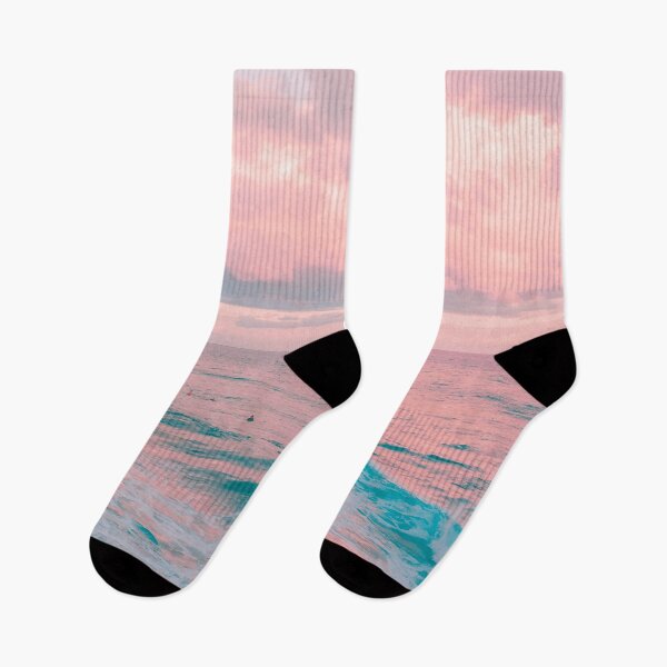 Item preview, Pink Cotton Candy Ocean Sunset designed and sold by newburyboutique.