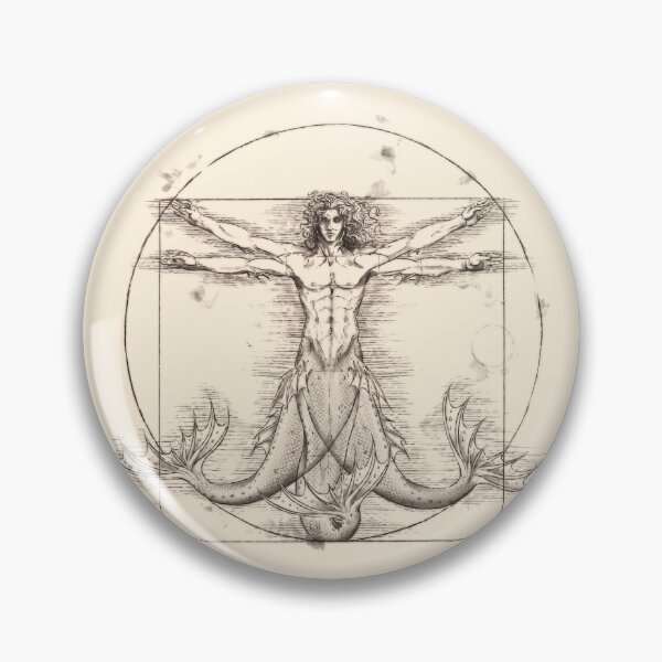 Item preview, Vitruvian Merman designed and sold by kvhastings.