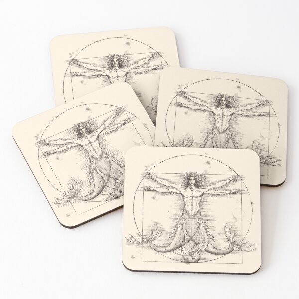 Item preview, Vitruvian Merman designed and sold by kvhastings.
