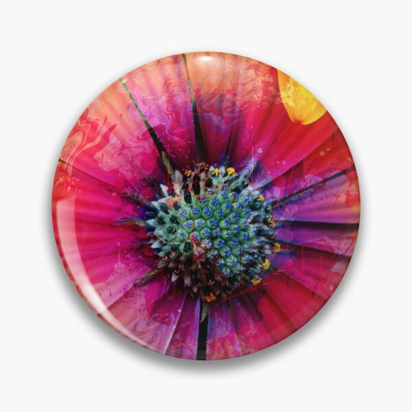 Item preview, Vibrant abstract paint flower  designed and sold by TipTopTapo.