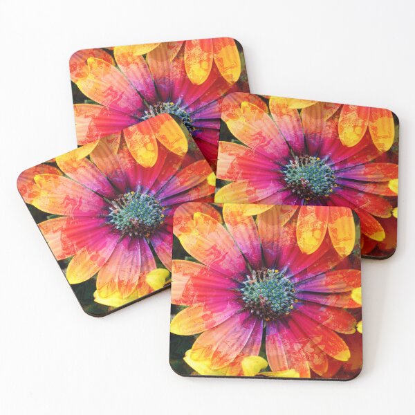 Item preview, Vibrant abstract paint flower  designed and sold by TipTopTapo.