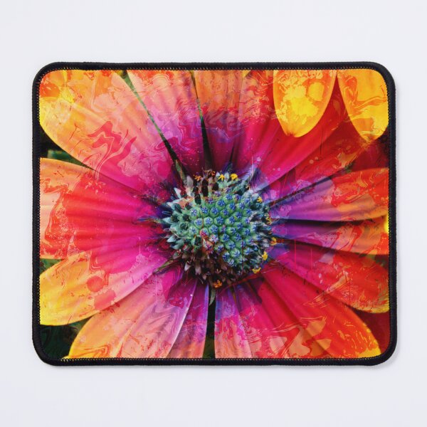 Item preview, Vibrant abstract paint flower designed and sold by TipTopTapo.