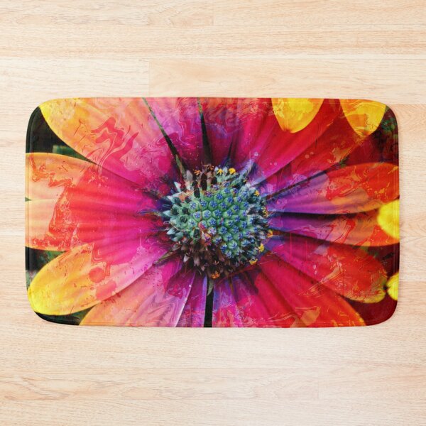 Item preview, Vibrant abstract paint flower  designed and sold by TipTopTapo.
