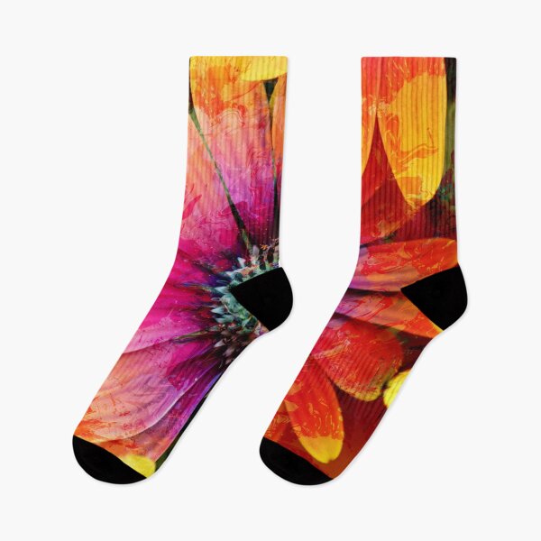 Item preview, Vibrant abstract paint flower  designed and sold by TipTopTapo.