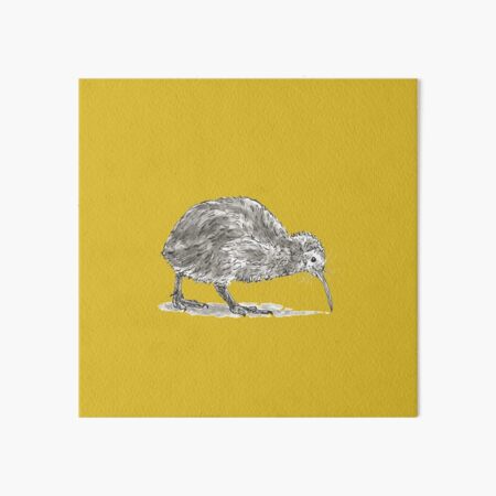 Kiwi Bird Art Board Print