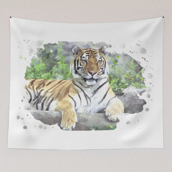 Item preview, Gorgeous Regal Tiger In The Wild designed and sold by CreativeCranium.