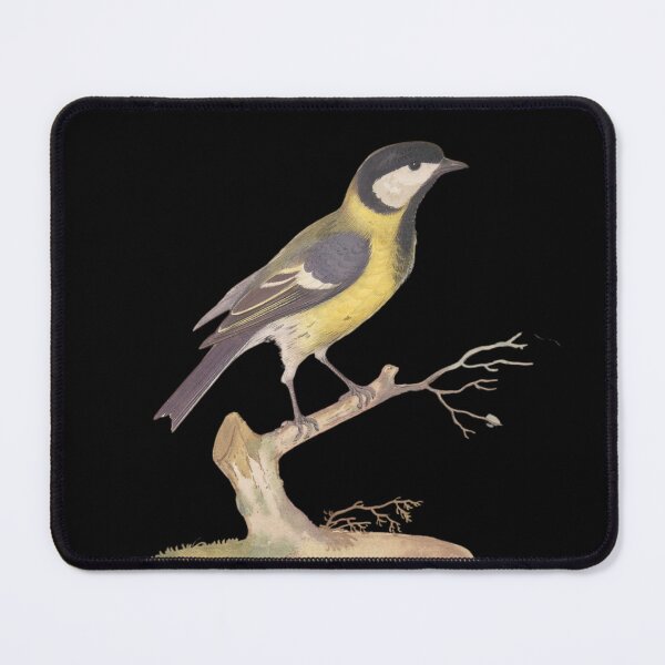 Item preview, Great Titmouse Bird with Blackground designed and sold by FlippinTurtles.